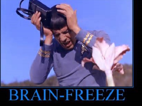 spock brain freeze